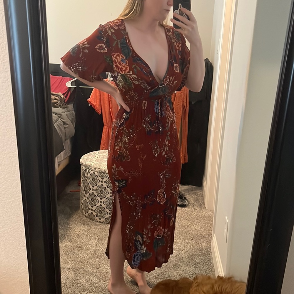 Printed dress